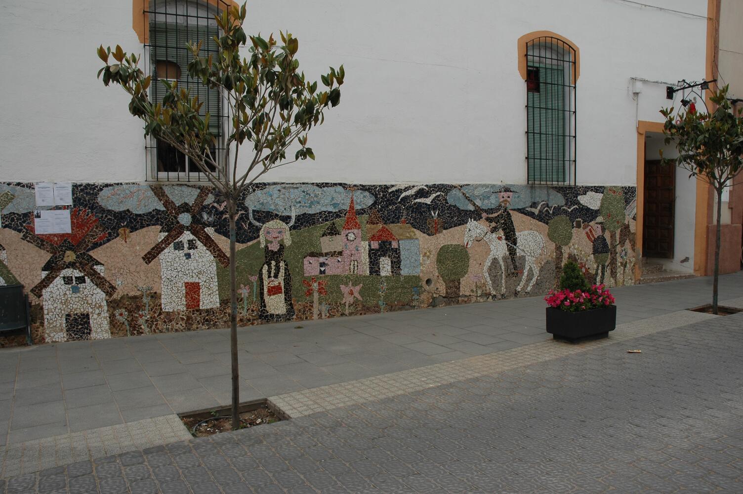 Fachada en el centro